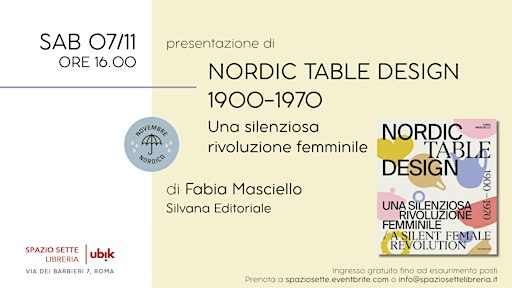 Presentazione di "Nordic Table Design 1900-1970"