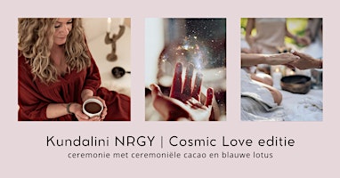 Kundalini NRGY KAP | COSMIC LOVE editie met cacao en blauwe lotus