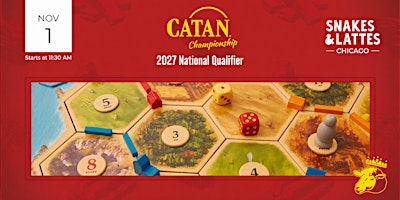 CATAN Championship Qualifier - Snakes and Lattes Chicago US