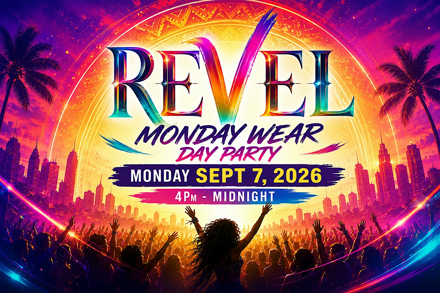REVEL - Monday Wear Day Party