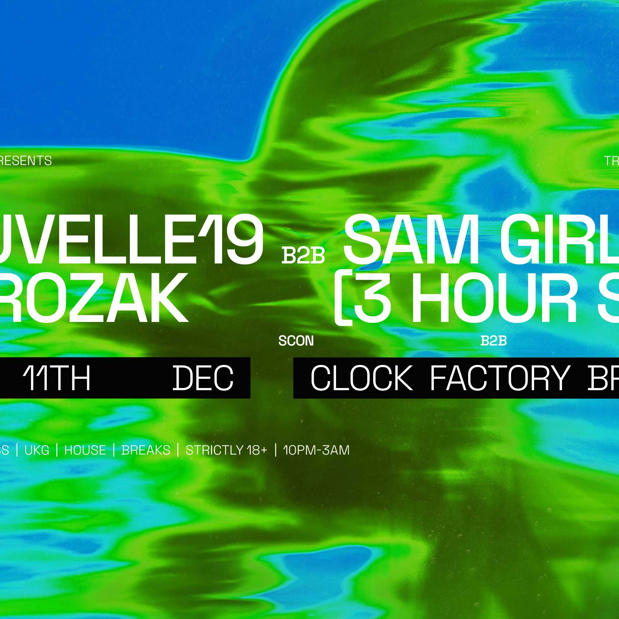 Clock Factory Presents: Douvelle19 B2B Sam Girling B2B Prozak [3 Hour Set]