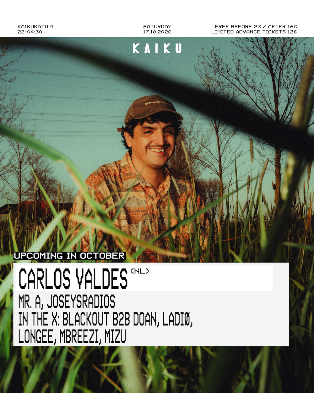 Kaiku presents: Carlos Valdes (NL)
