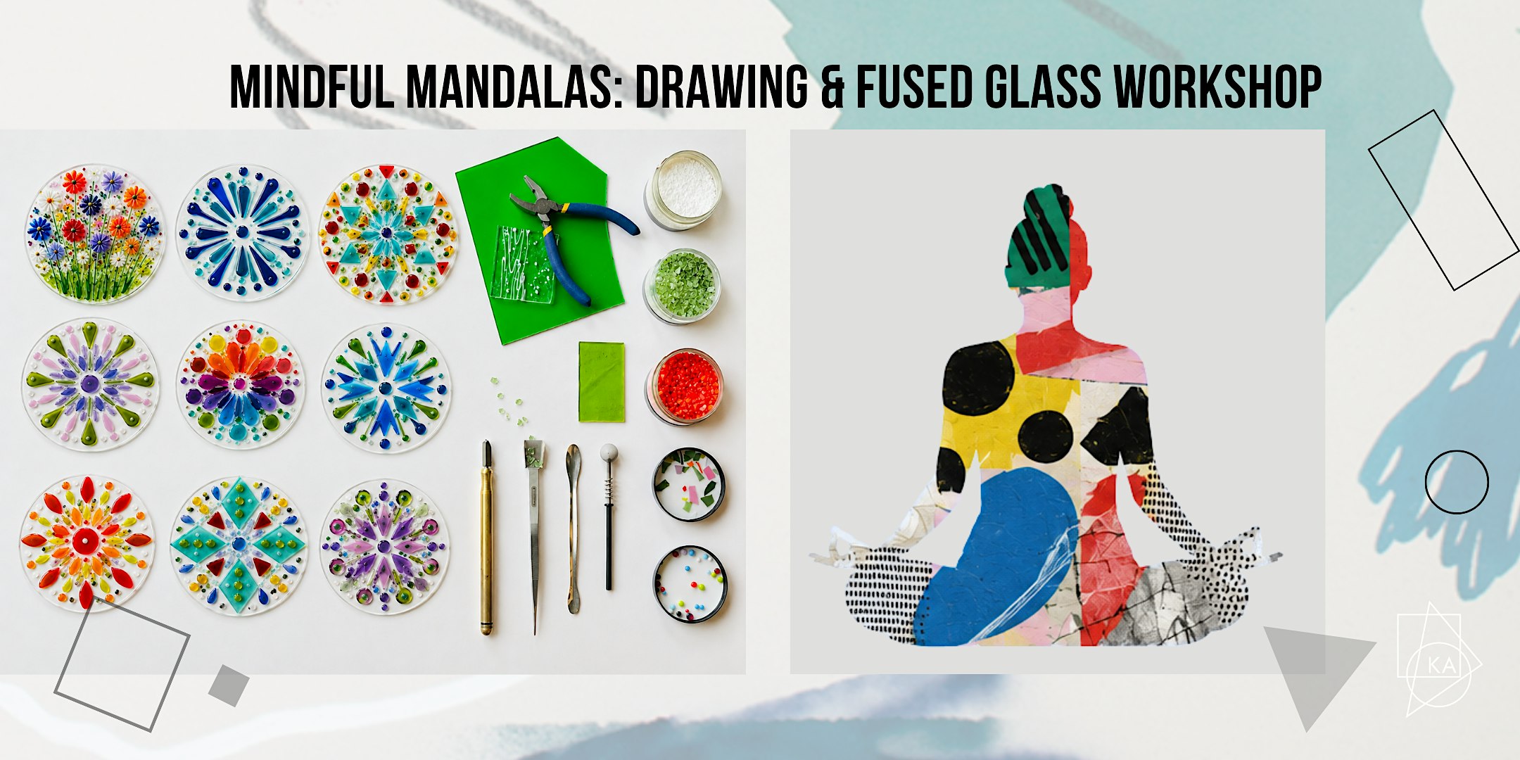 Mindful Mandalas: Drawing & Fused Glass Workshop
