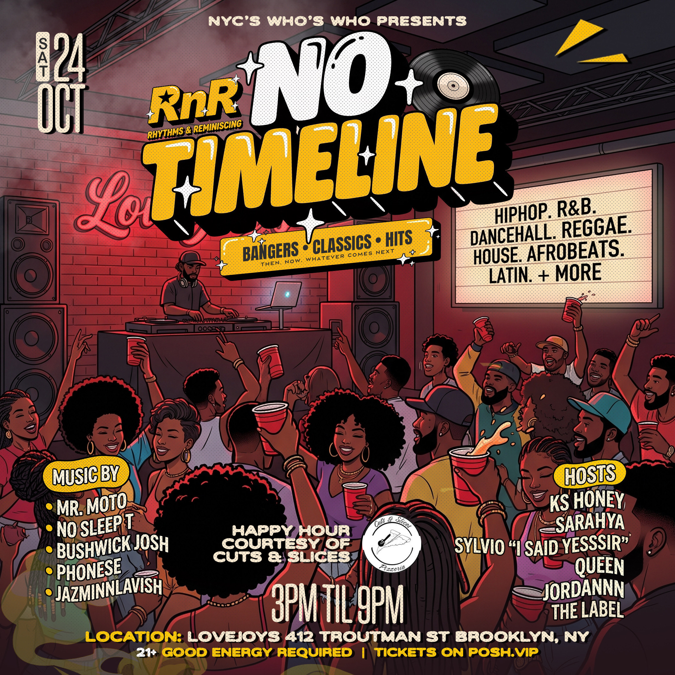 Rhythms & Reminiscing “NO TIMELINE”