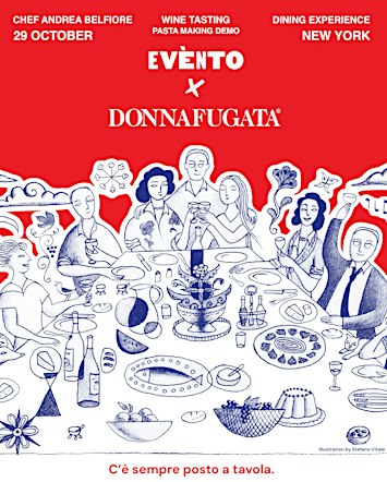 Sicilian Dinner Pop-up, EVENTO x Donnafugata Wines!