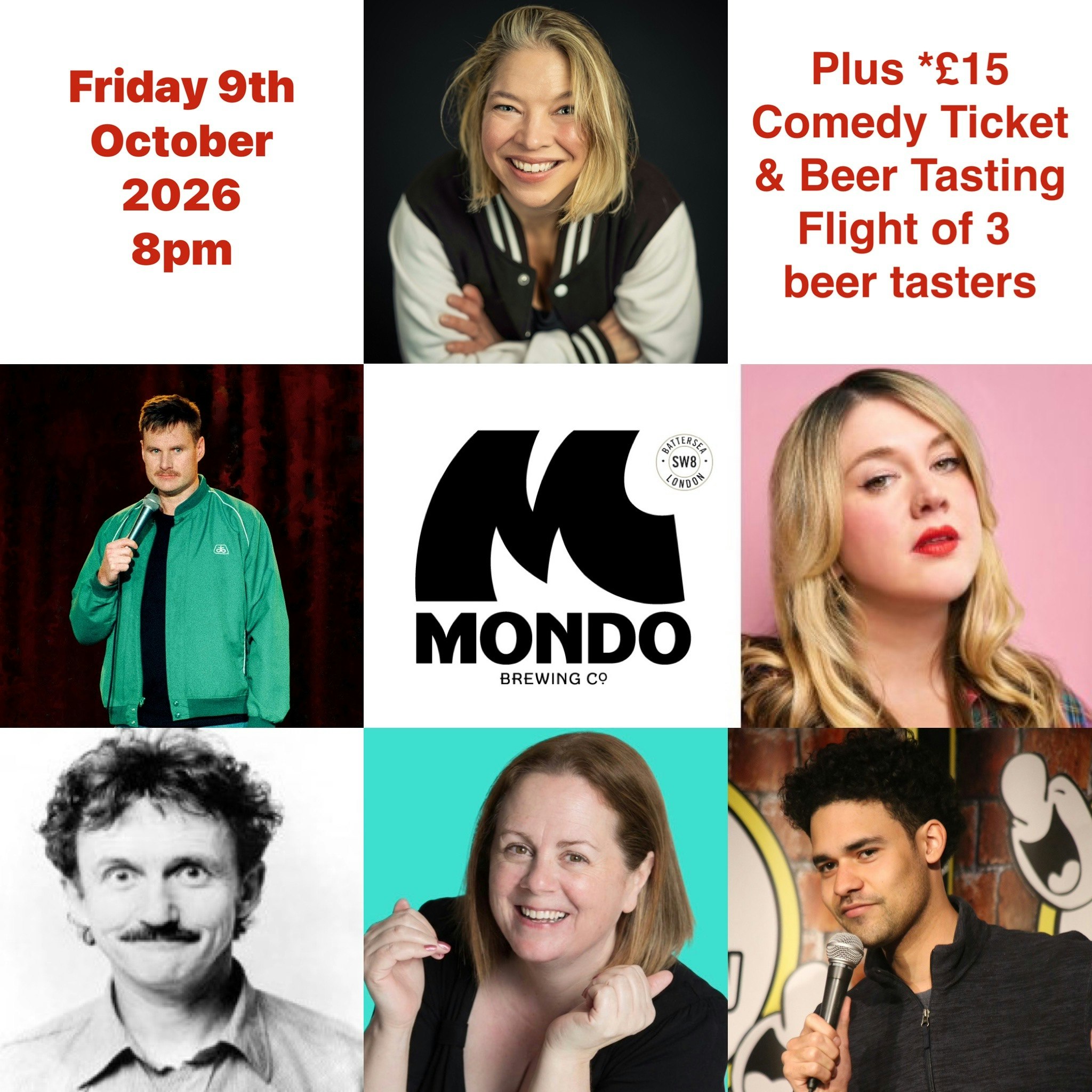 Comedy @ Mondo Battersea : Spring Day & guests