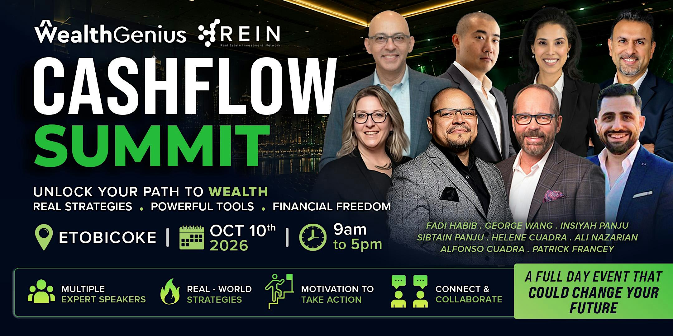 WealthGenius  - Etobicoke, ON - Cashflow Summit [101026]