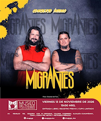 CONCIERTO ÍNTIMO / MIGRANTES