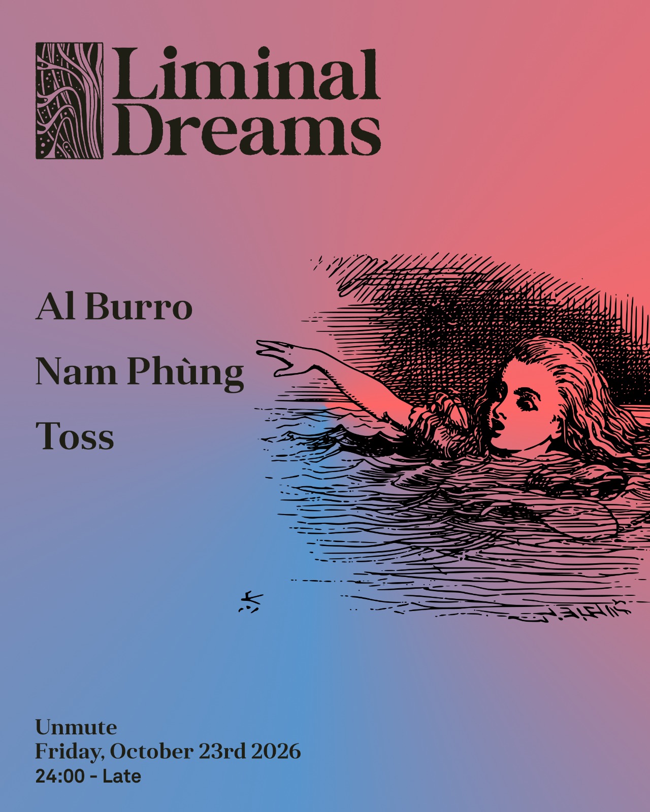 LIMINAL DREAM: Toss, Al Burro, Nam Phung