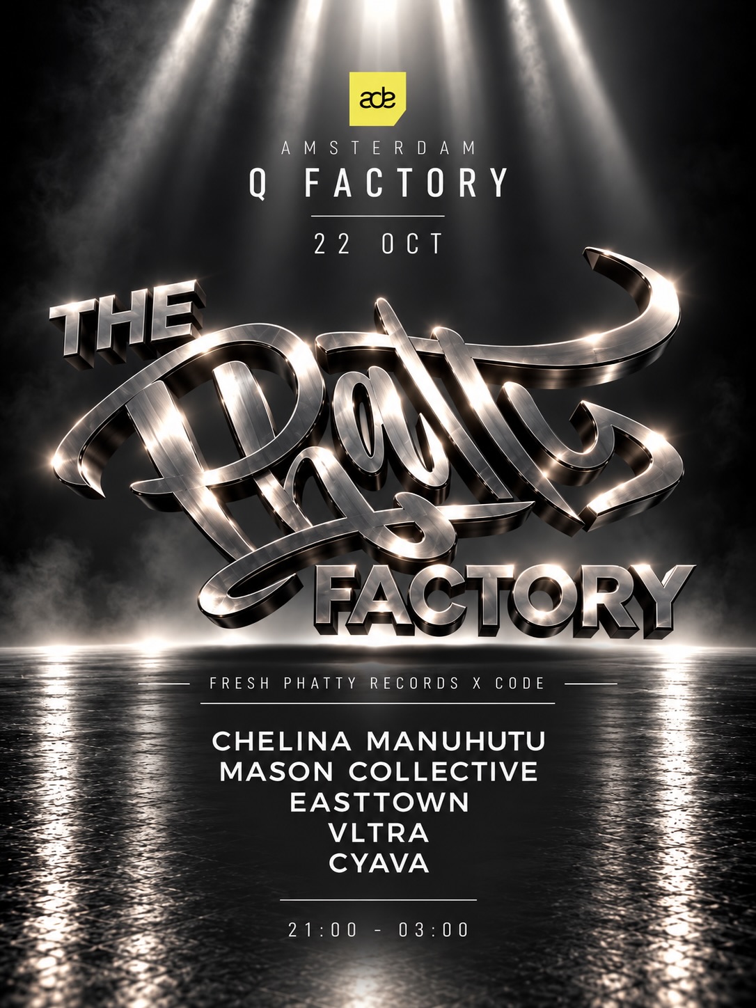 The Phatty Factory presents, Fresh Phatty Records showcase / CODE