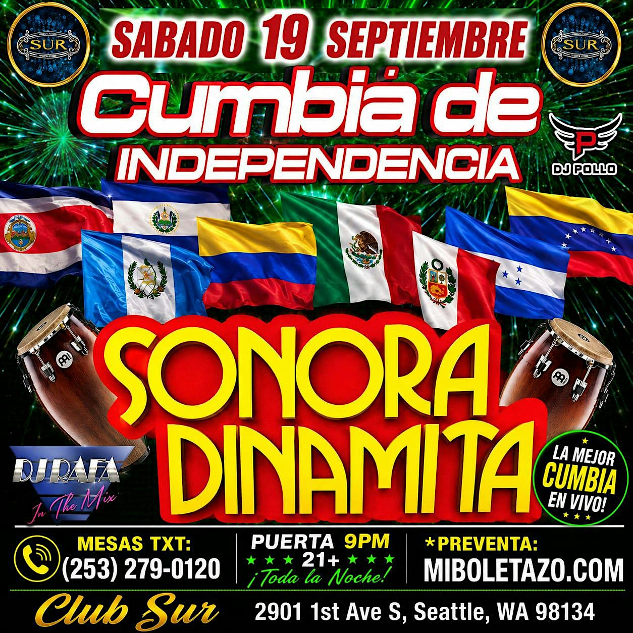 SONORA DINAMITA Cumbia de independencia
