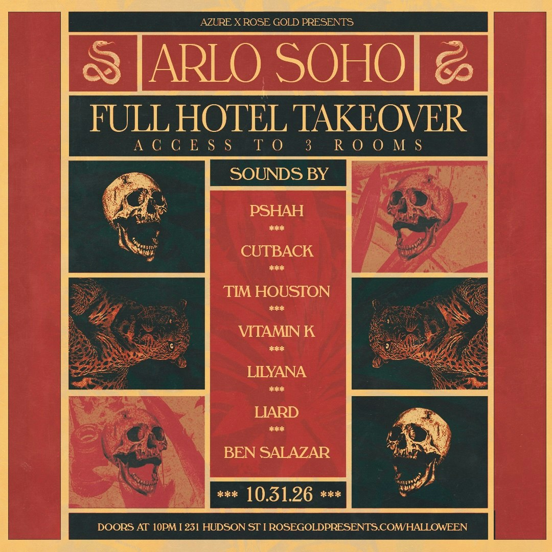 Arlo Soho Halloween - 10/31