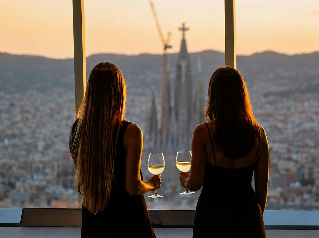 Entrada al Mirador Torre Glòries con Cata de Vinos