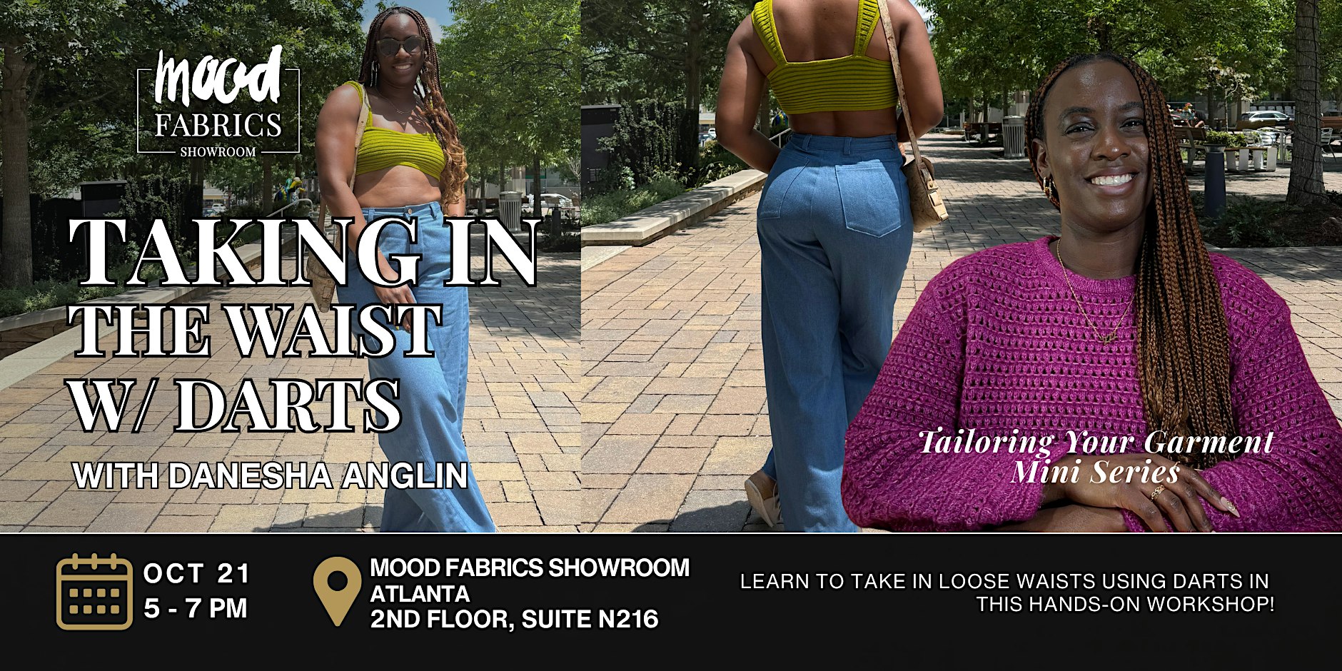 Tailoring Your Garment Mini Series: Taking in the Waist w/ Darts