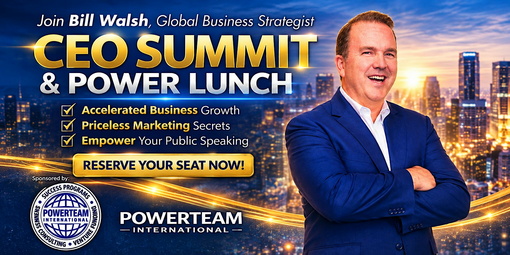 CEO Summit/Power Lunch - Maggiano's Plano, TX