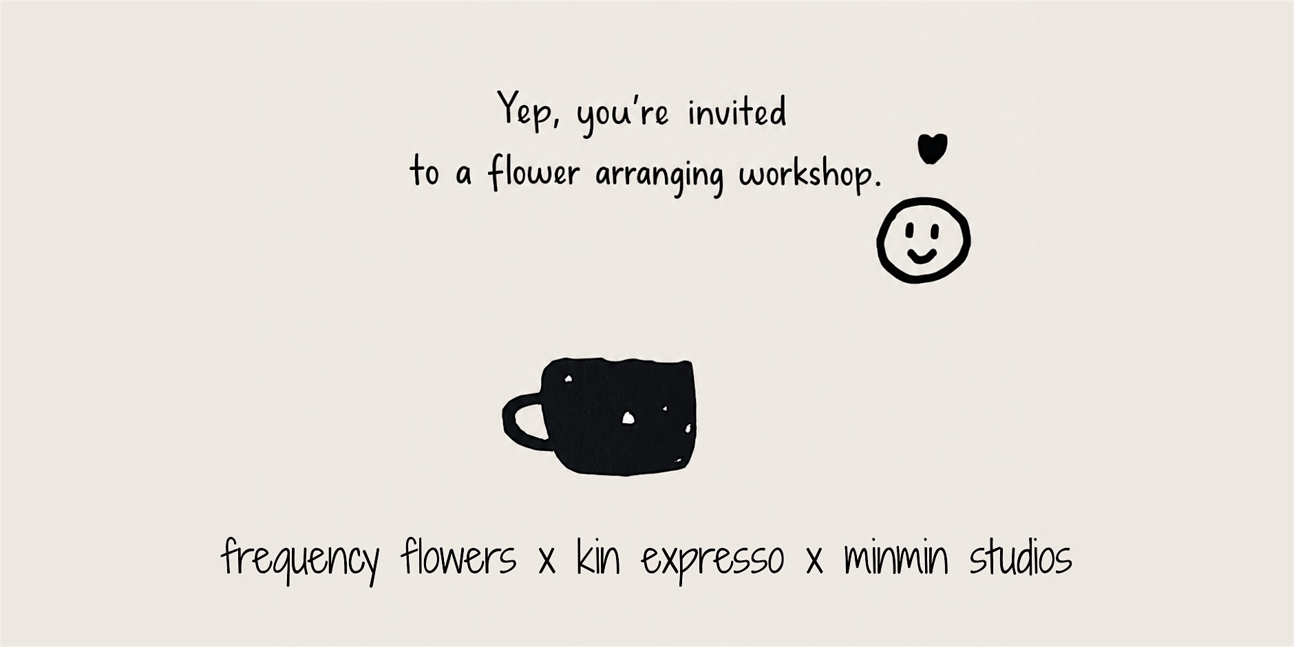 Drawn to Flowers: A Floral Arranging & Live Portrait Experience at Kin