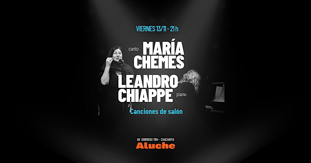 Canciones de salón / María Chemes y Leandro Chiappe