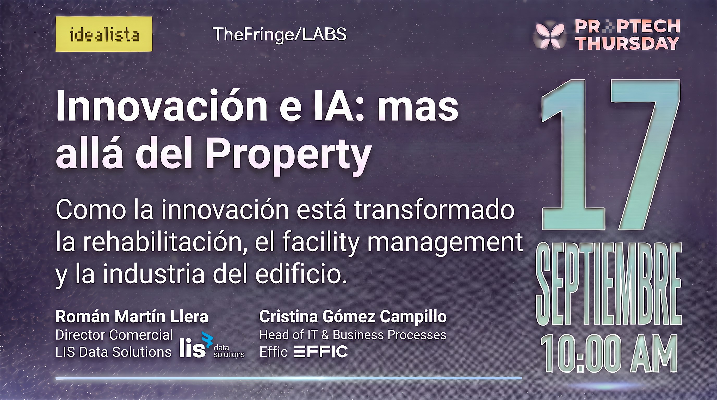 ProptechThursday -  Innovación e IA: mas allá del Property
