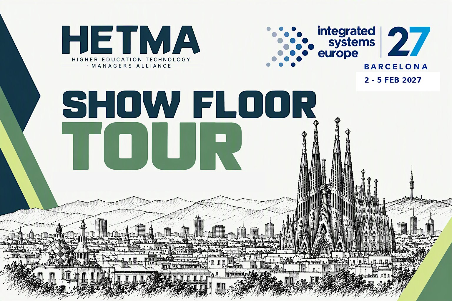 Higher Ed Show Floor Tour - ISE 2027 - English