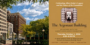 The Argonaut Building: An Evening with the Albert Kahn Legacy Foundation