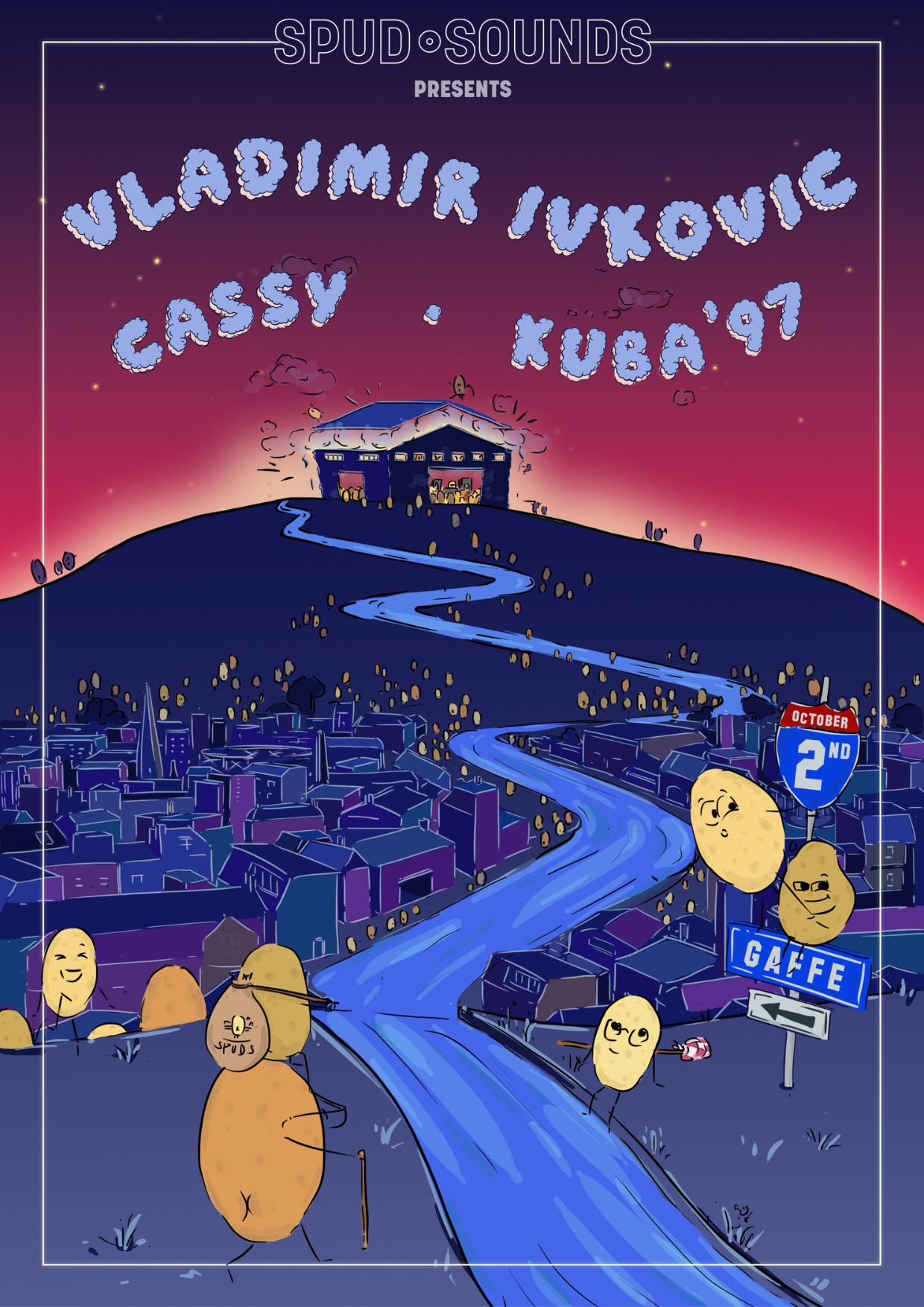 Spud Sounds presents: Vladimir Ivkovic, Cassy & Kuba'97