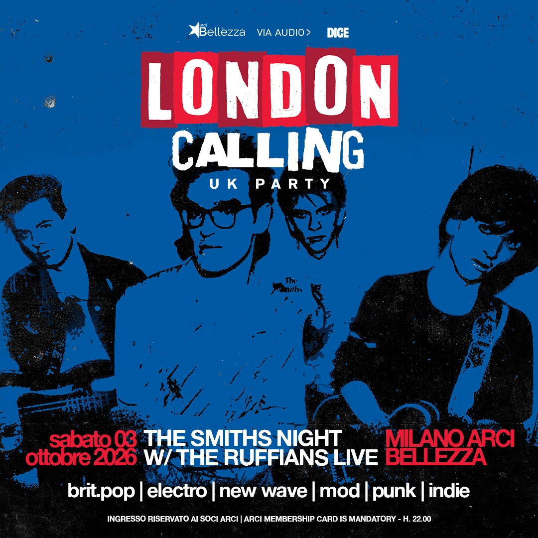 The Smiths Night x London Calling - UK Party