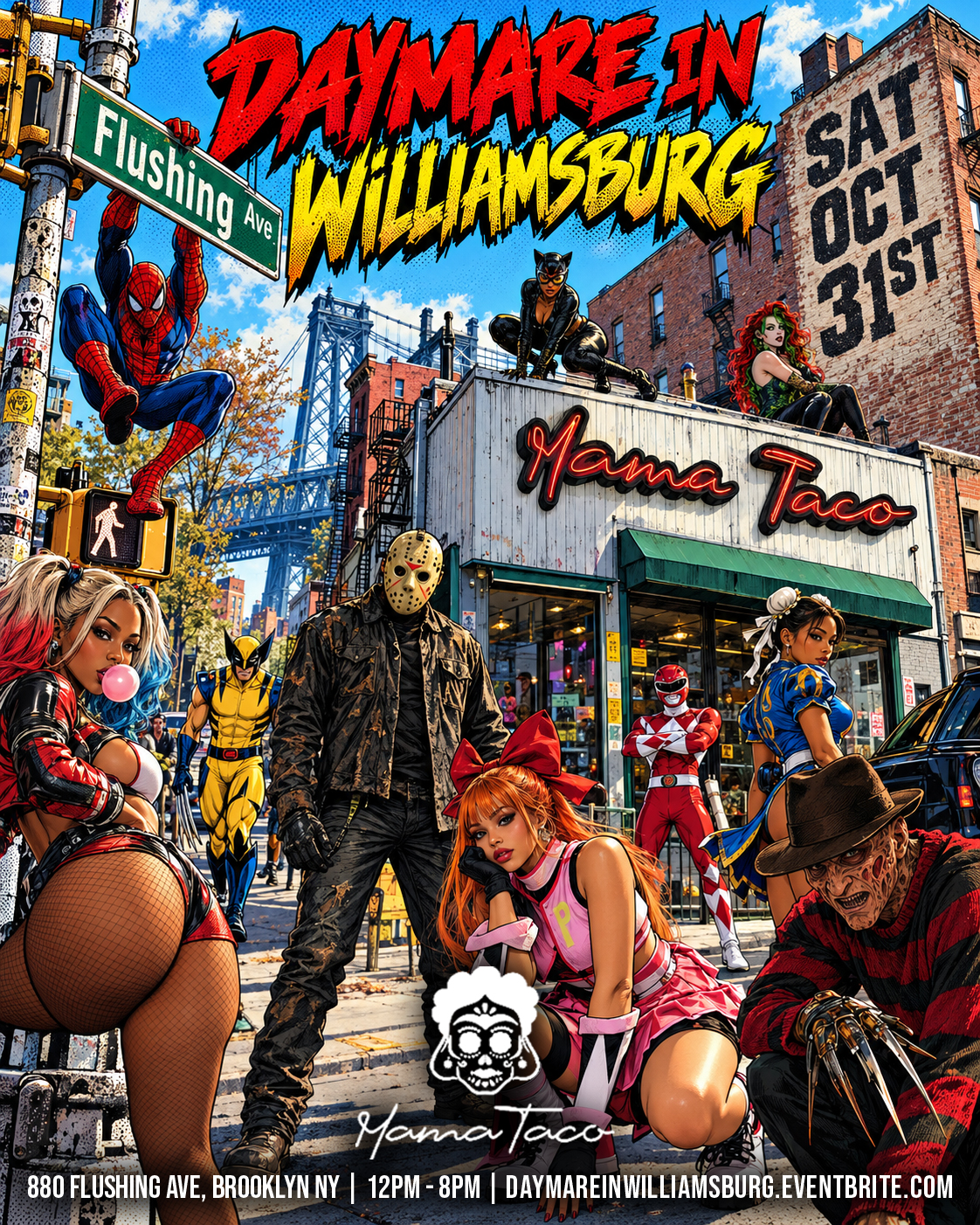Daymare In Williamsburg: Halloween Brunch & Day Party