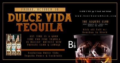 Fall Tequila Tasting with Dulce Vida!
