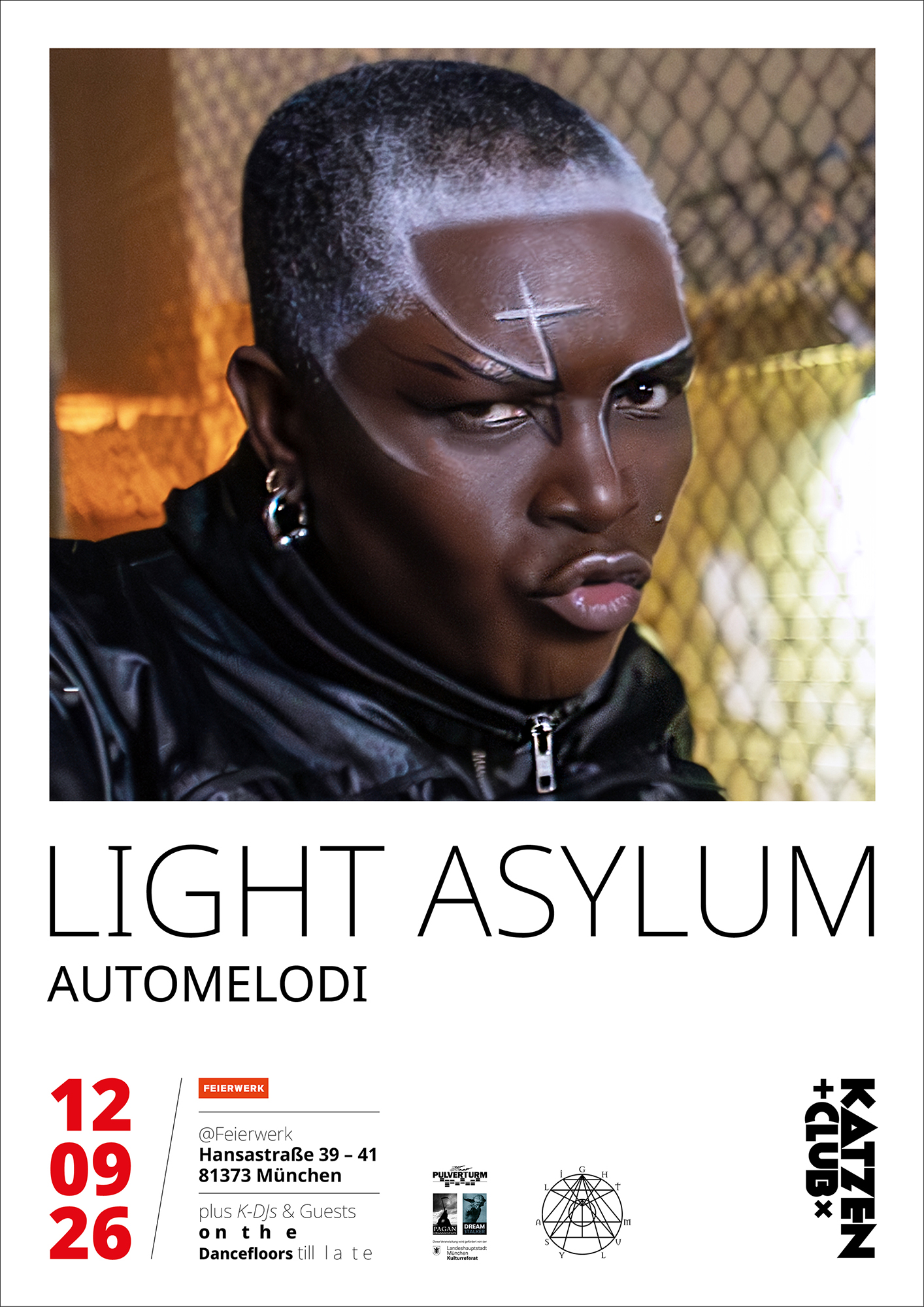 Katzenclub Party, 2 Dancefloors with Light Asylum & AUTOMELODI
