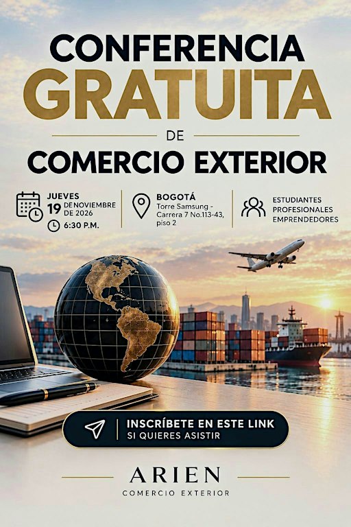 CONFERENCIA GRATUITA DE COMERCIO EXTERIOR