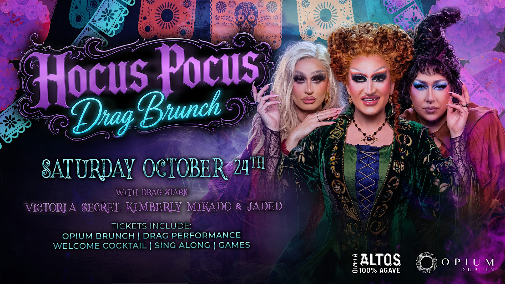 Hocus Pocus Drag Brunch at Opium