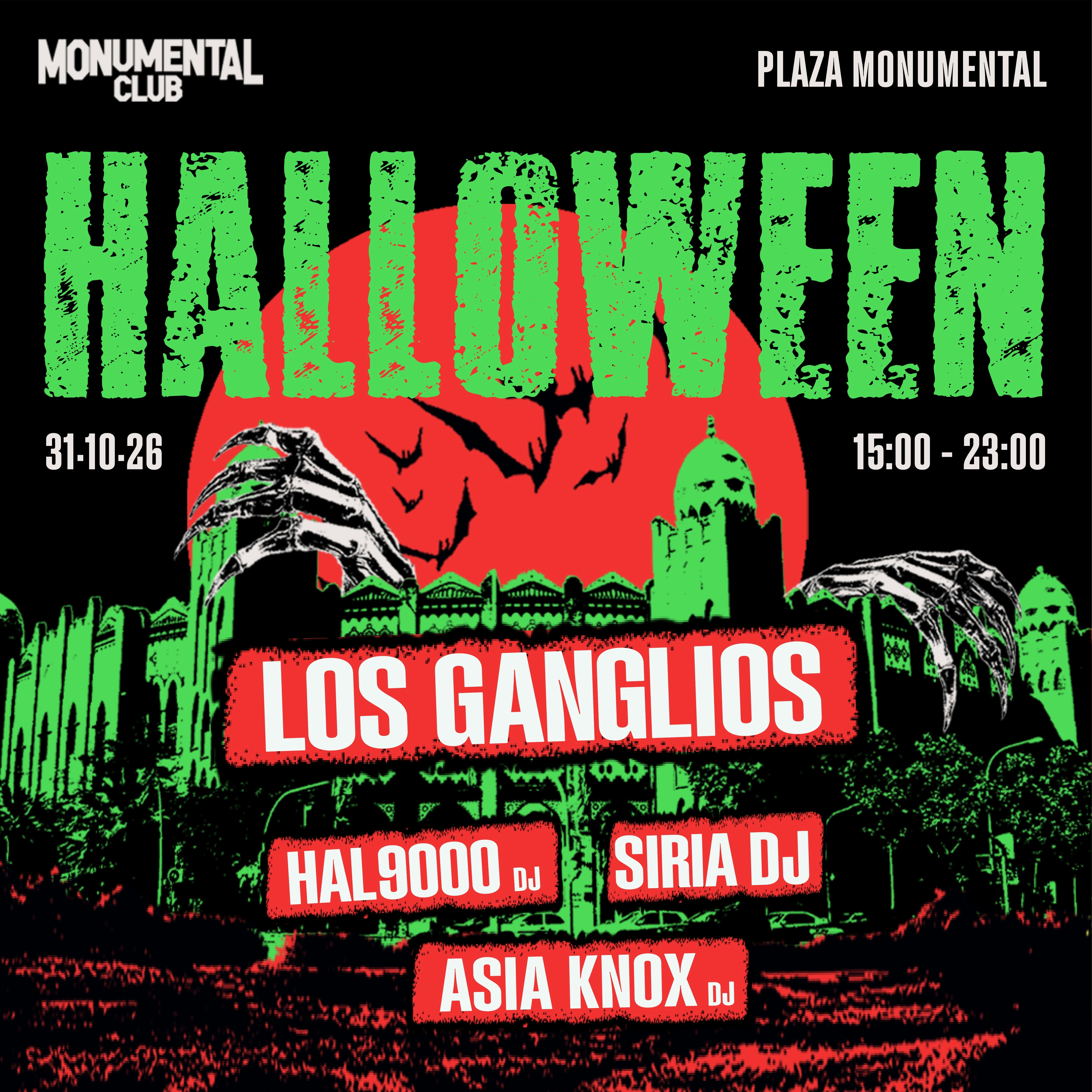 Monumental Club Halloween - Los Ganglios