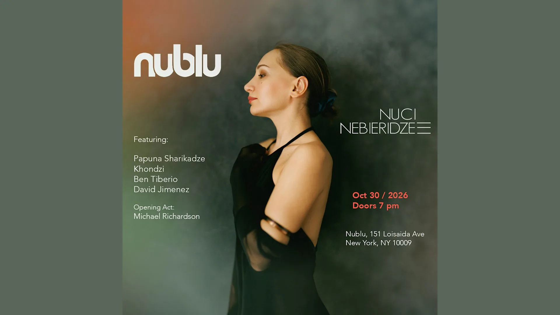 Nuci Nebieridze Live