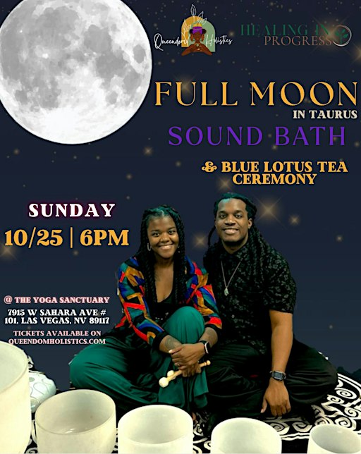Full Moon in Taurus Sound Bath