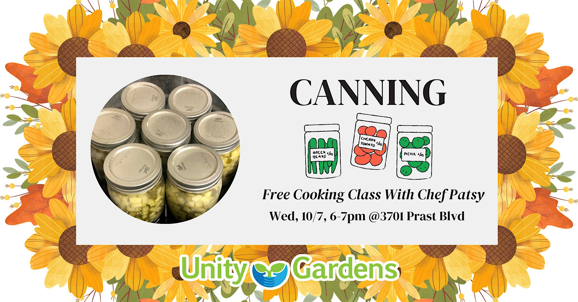 Canning with Chef Patsy