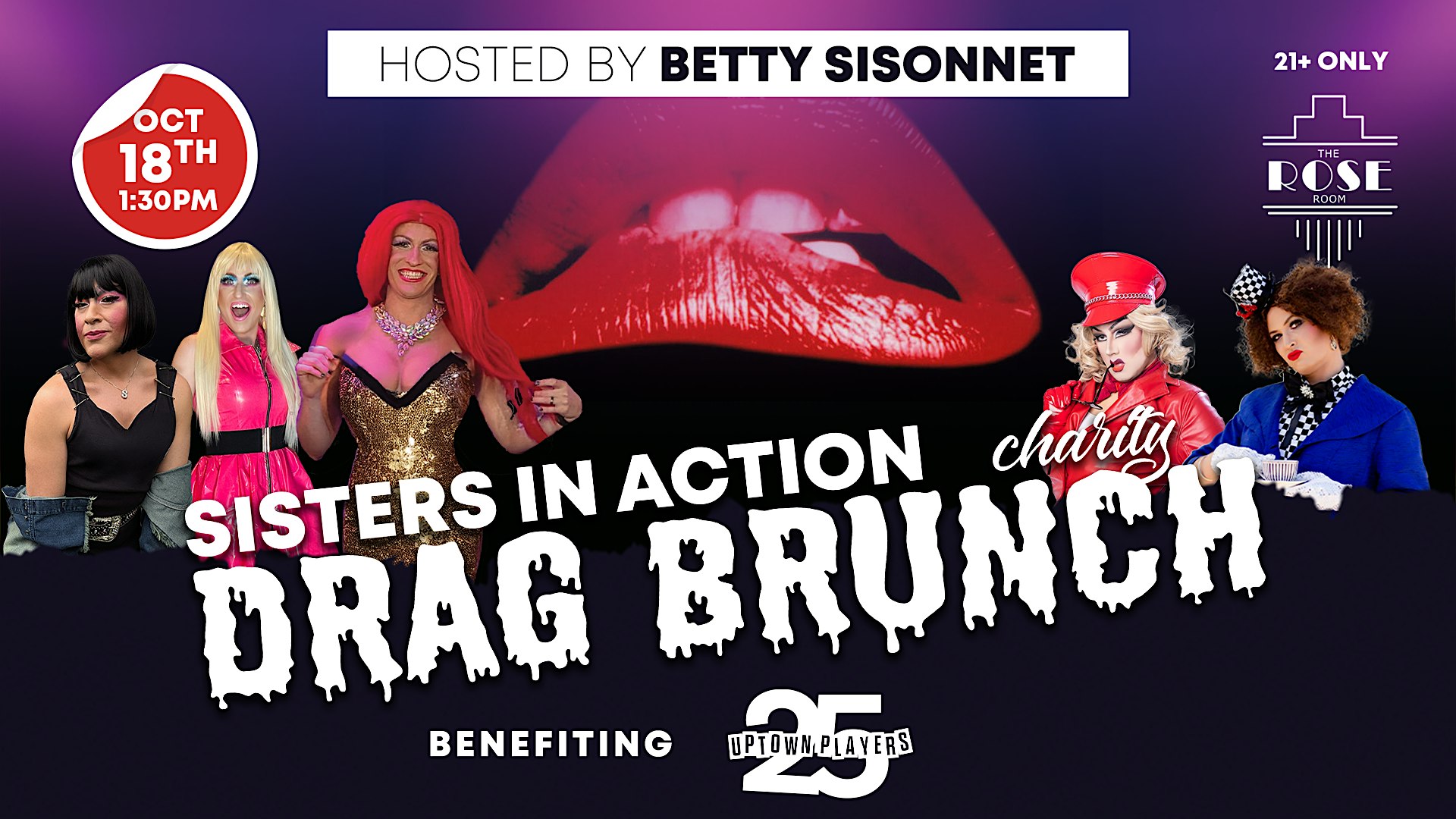 Sisters in Action Charity Drag Brunch - Oct 18 2026
