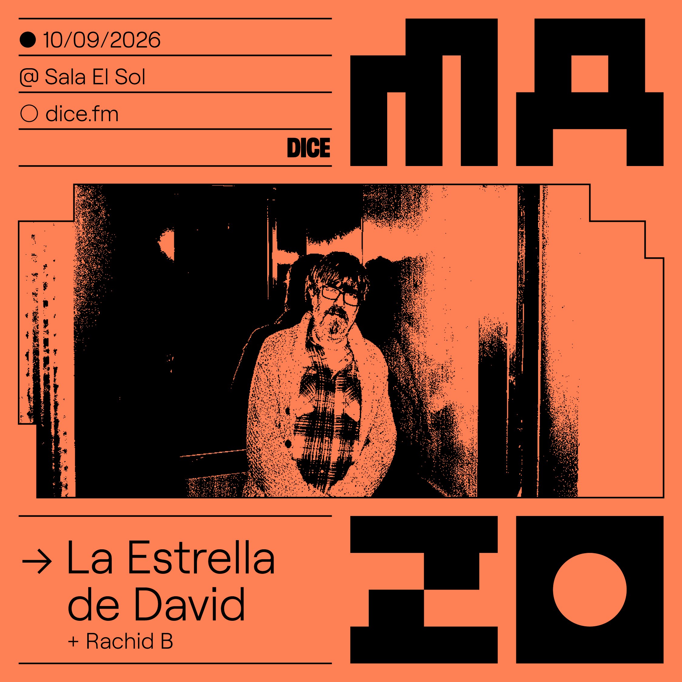 La Estrella de David + Rachid B en MAZO
