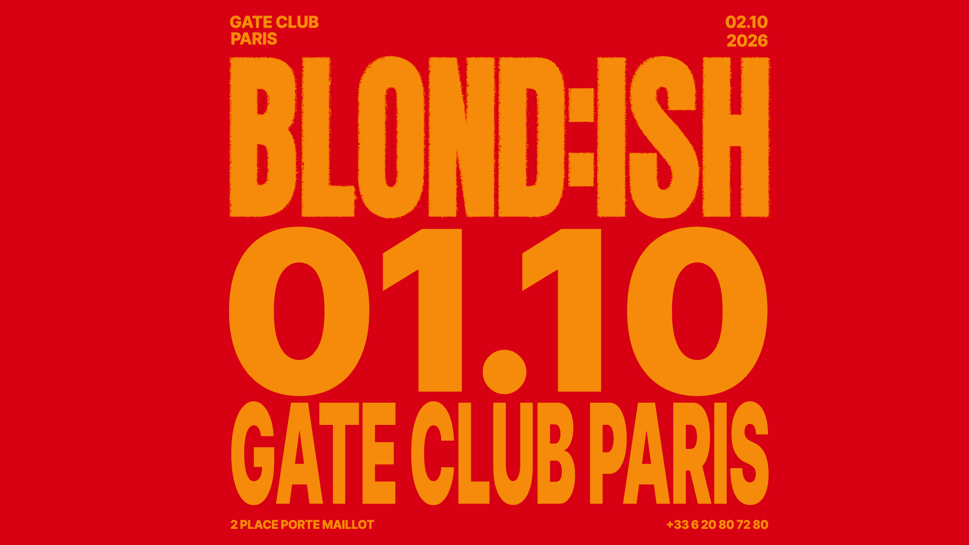 Blond:Ish At Gate Club Paris - Fashion Week Party