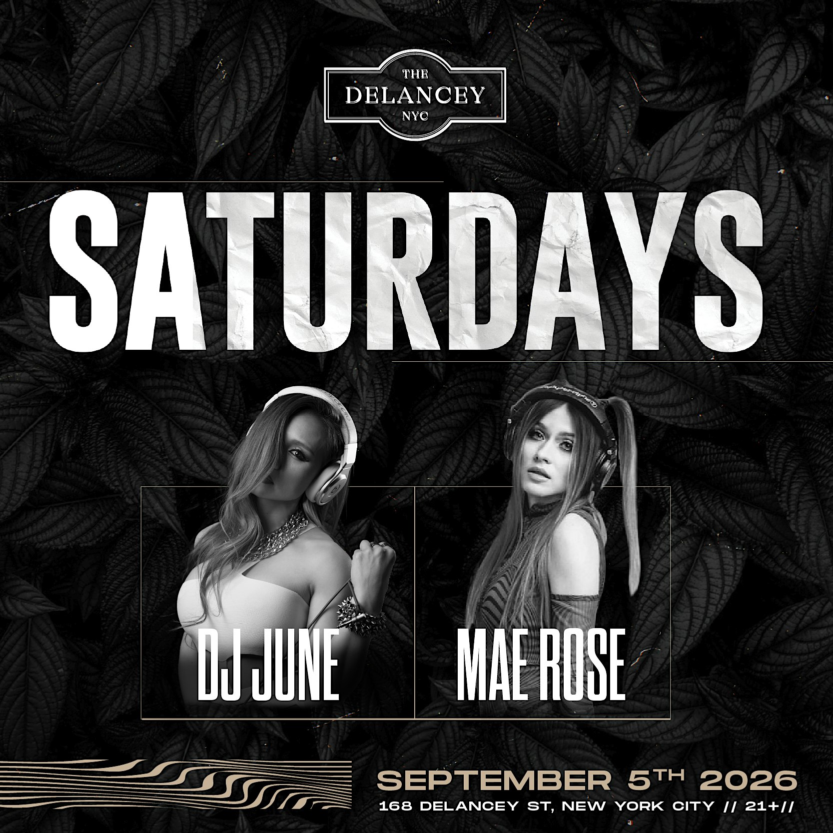 Saturday Nights @ The Delancey