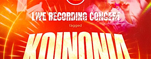 KOINONIA (live recording concert with Superior Adebisi)