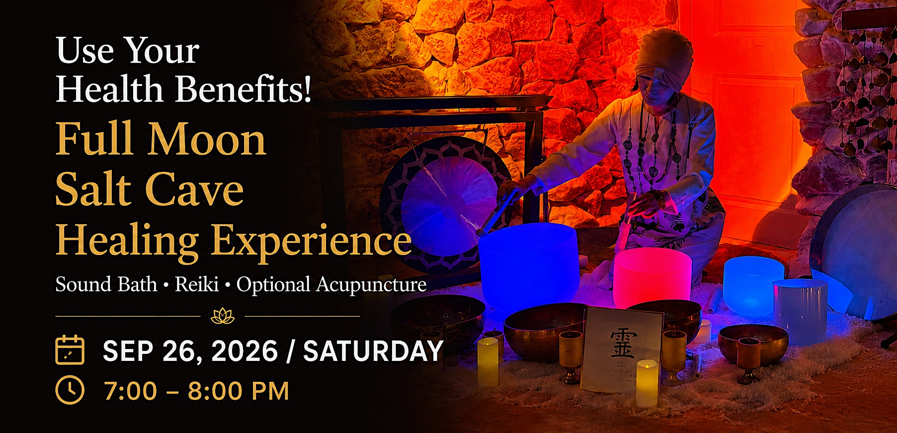 Release & Recharge: Full Moon Salt Cave Experience