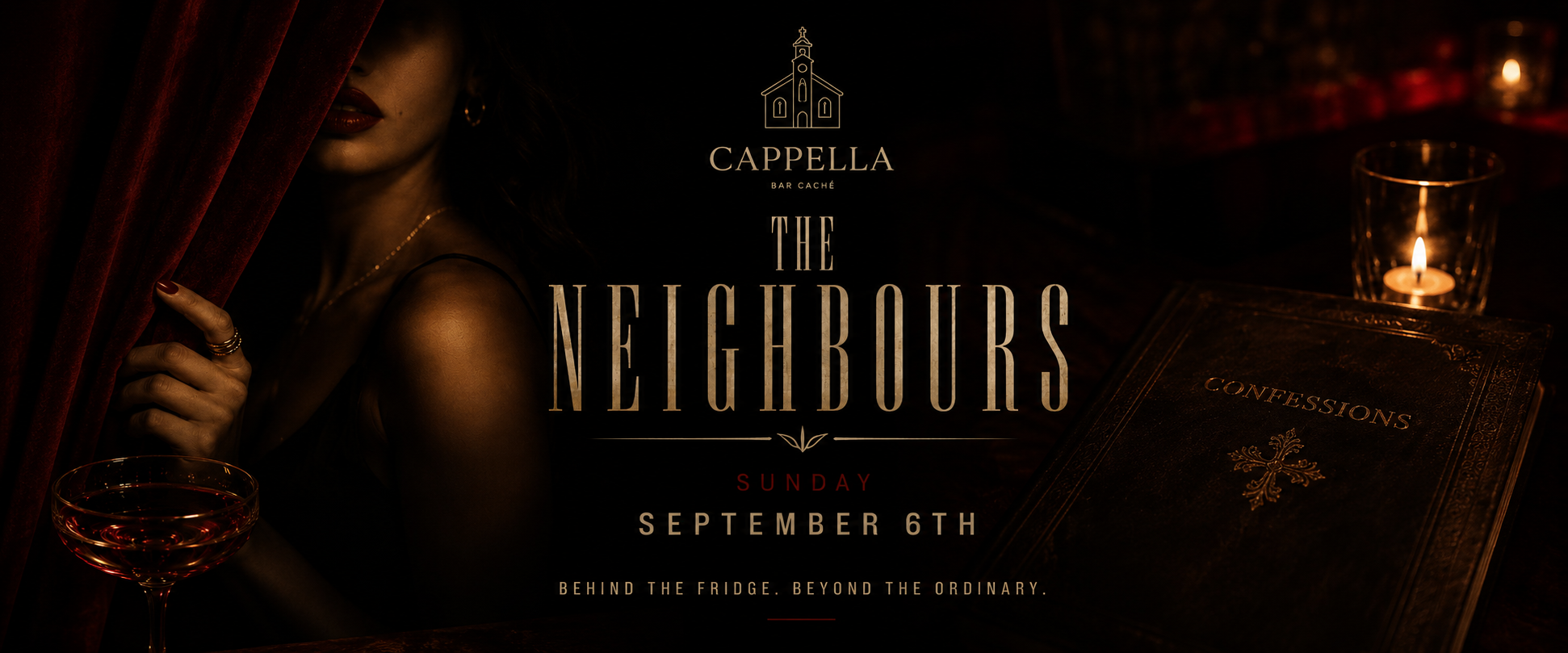 The Neighbors  Labour day Sunday @ Cappella Montreal 