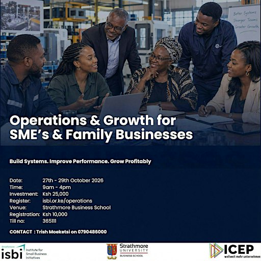 Operations & Growth for SME's and Family Businesses