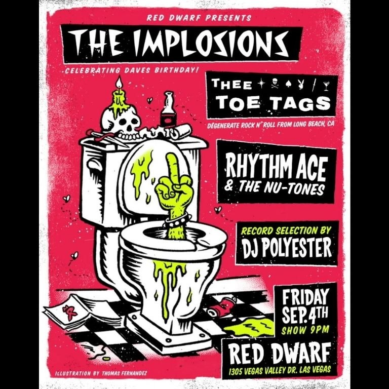 The Implosions / Toe Tags 
