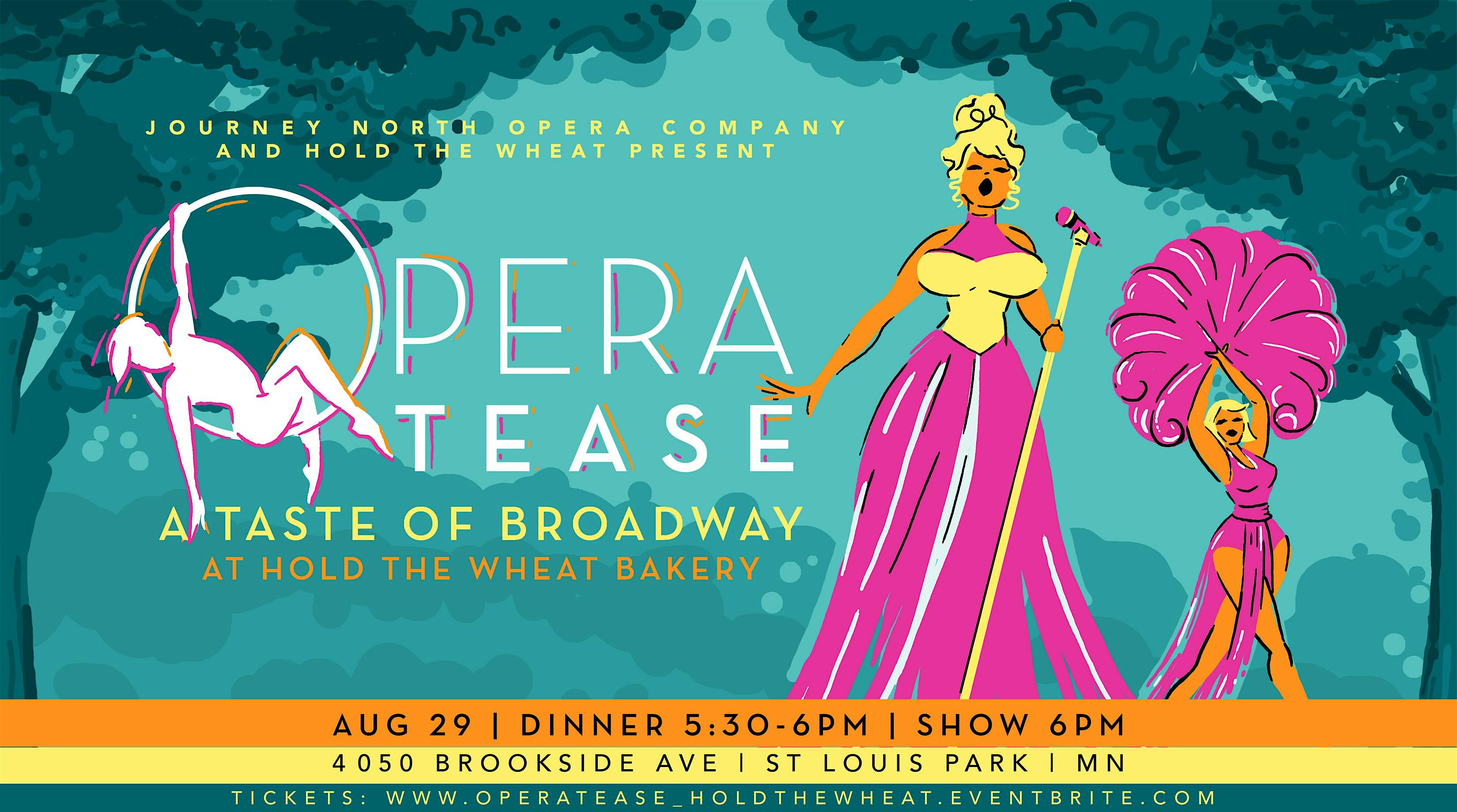 OperaTease: A Taste of Broadway at Hold the Wheat Bakery