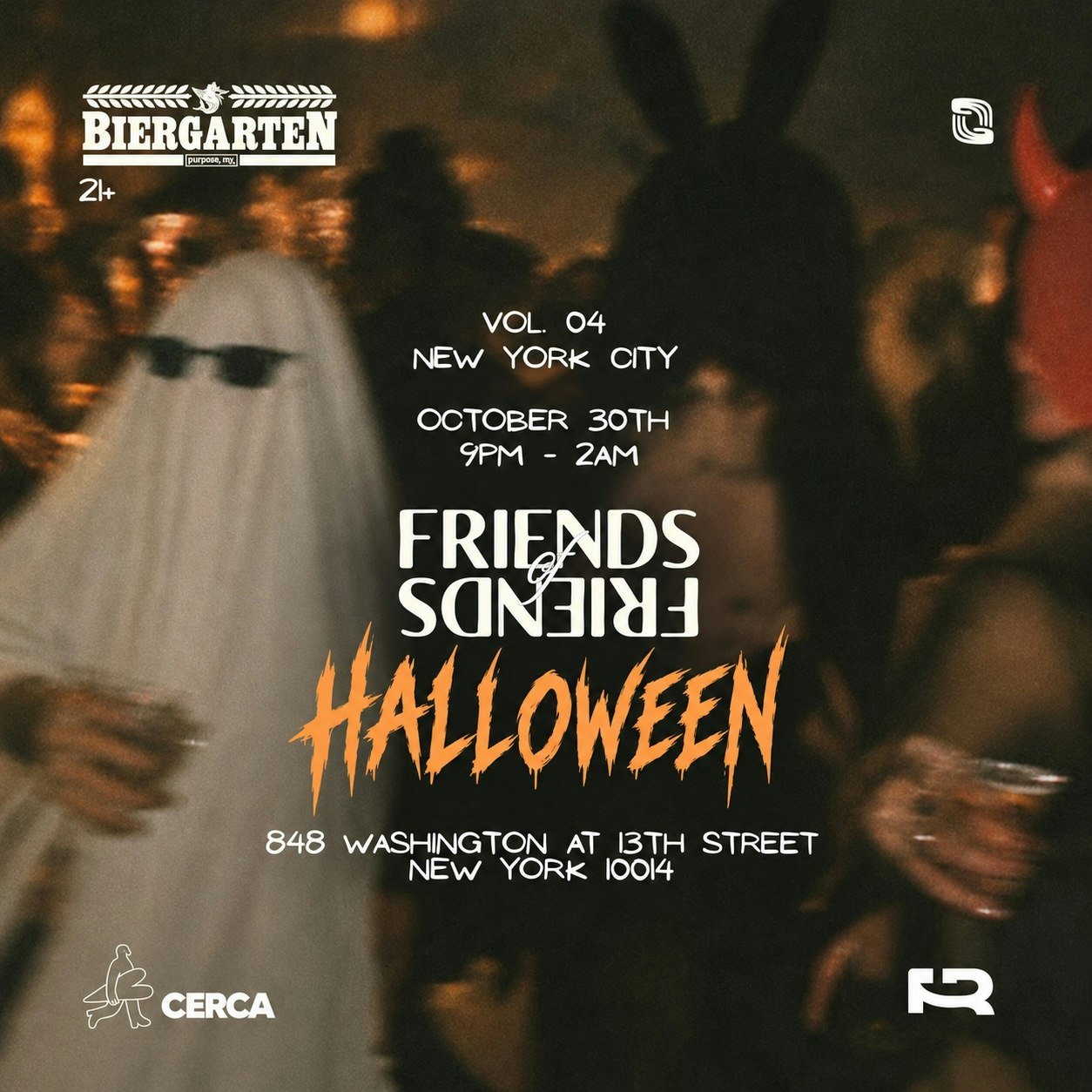 Halloween at The Standard Biergarten — Oct 30