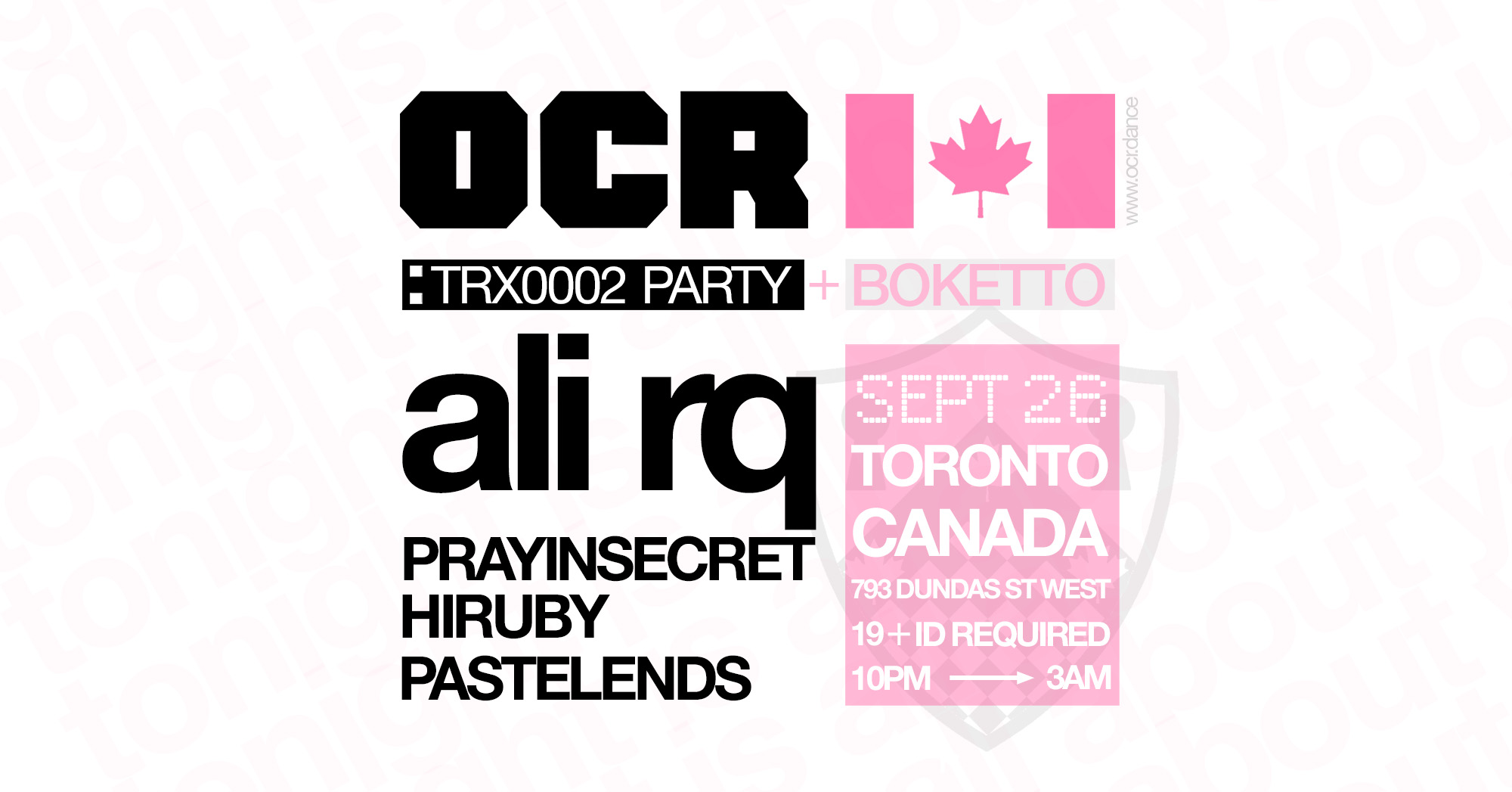 OCR+BOKETTO TRX0002