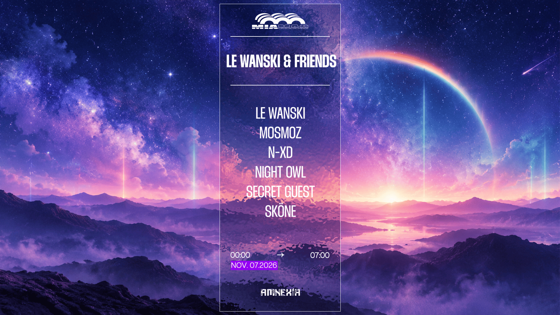 Le Wanski & Friends: Sköne, N-Xd, Mosmoz