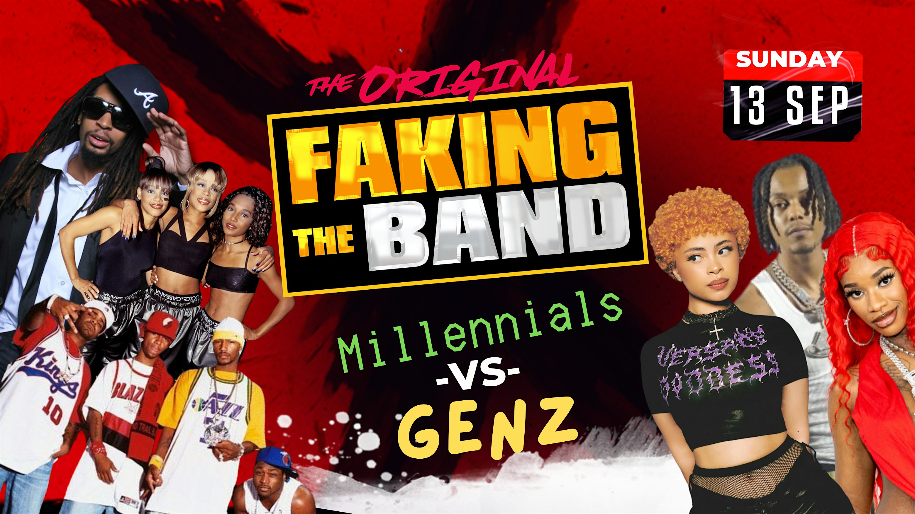 FAKING THE BAND DETROIT (GEN Z vs MILLENIALS)
