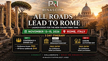 Rinascita 2026 - All Roads Lead to Rome